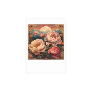 Flower Vintage Postcard Bundle for All Occasions, Greeting Cards Set, Floral Postcards with Envelopes, Art Prints, Stationery