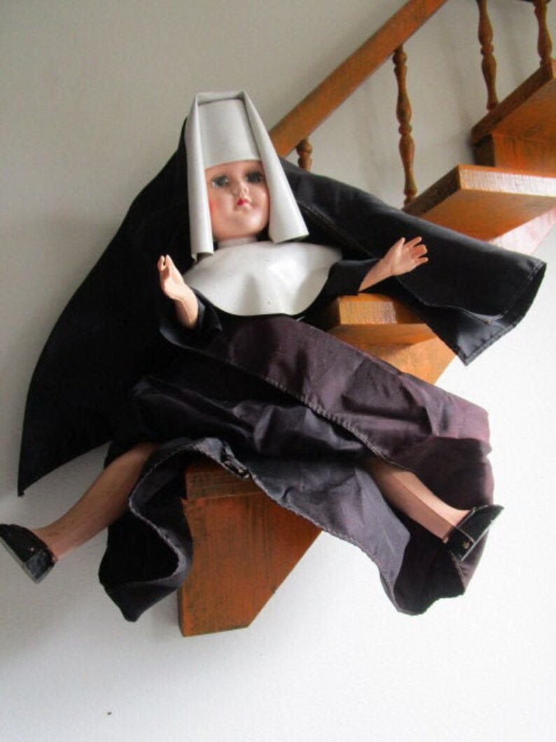 vintage nun doll