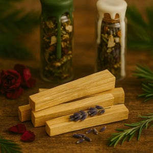 Palo Santo di prima qualità proveniente da fonti etiche (2 pezzi) / Legno sacro per aromaterapia, purificazione e rituali