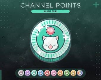 Final Fantasy Moogle Twitch Channel Points Icon | FF XIV Stream Redeem | Moogle Emotes & Badges