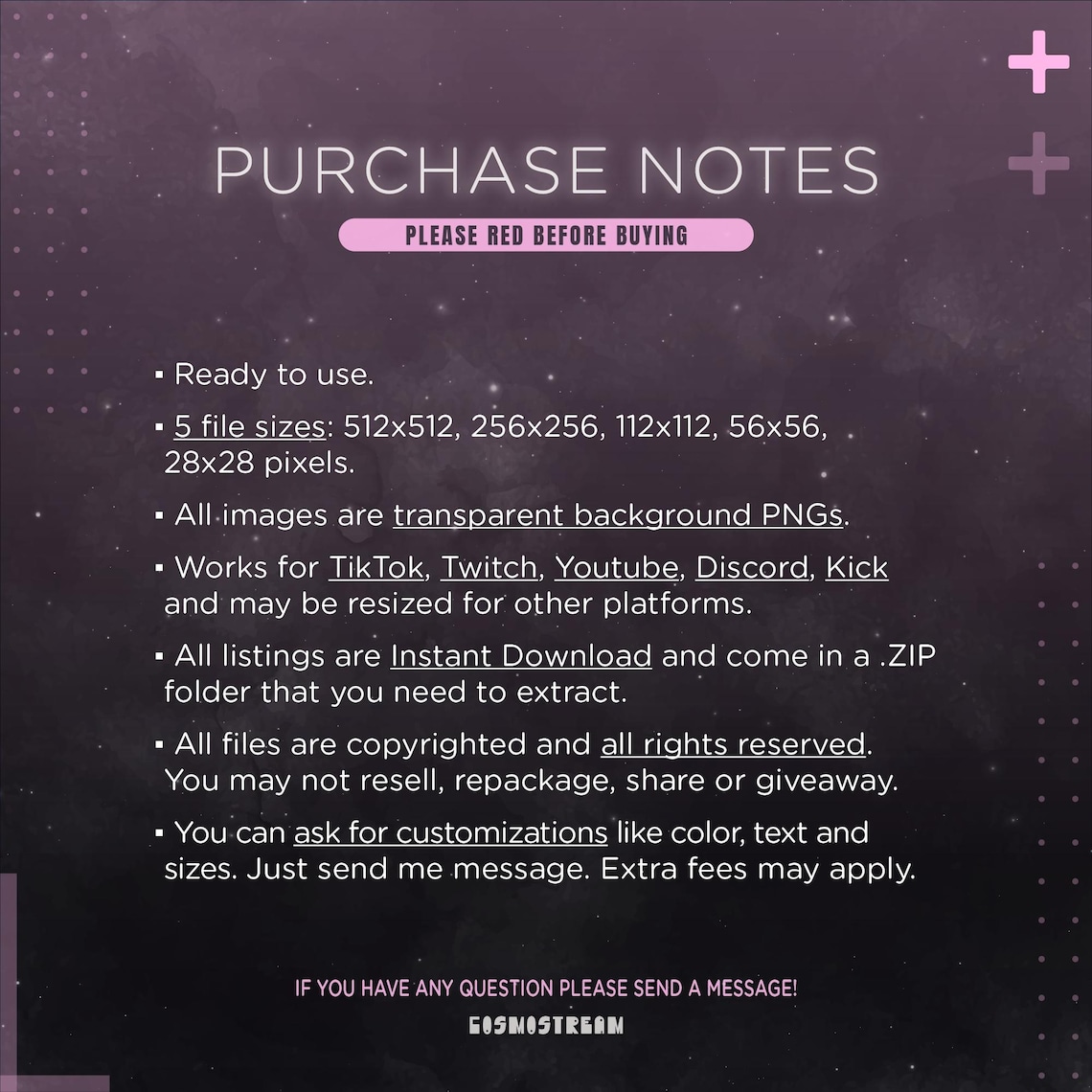 Pastel Tiktok Emote Pack | 36 Text Stickers for Tiktok Live Stream ...