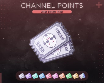 Jason Twitch Channel Points Icon | Dead by Daylight Stream Redeem | Killer Emotes & Badges