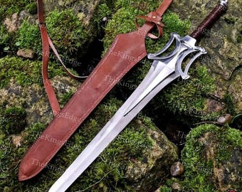 Handgefertigtes He-Man Power Schwert | Edelstahl Fantasy Display Schwert mit Scheide