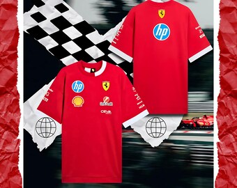 Vintage 1996 Ferrari Pit Crew Shirt F1 Formula One Grand