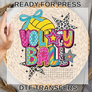 Volleyball preppy prêt à presser, Volleyball pressé à chaud, Volleyball Coquette Dtf, Volleyball Mama Dtf,