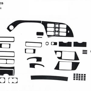 For Mercedes Actros 2003-2011 Console Covering
