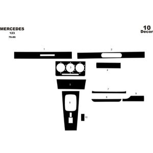 For Mercedes 123 76-86 Console Covering