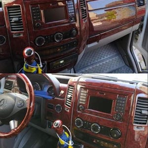 For Mercedes Sprinter-Crafter  Console Covering 2006-2018 61 Pieces