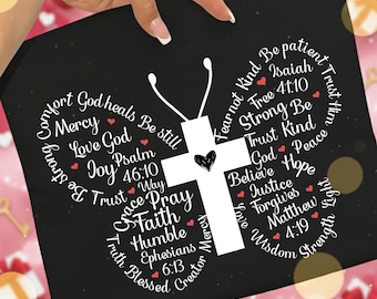 Christian Butterfly Png Bundle, Bible Verse Png, Christian Png,Butterfly Christian Png,Religious Png, Faith Butterfly Png (Digital Download)