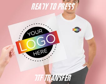 Custom DTF Transfer: Full Color Heat Press Design