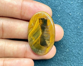 Pietersit Cabochon Edelstein, Schmuckherstellung (35 x 22 MM, 28 KT)