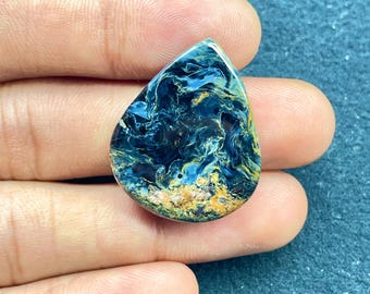 Pietersite Cabochon: Rare Collector's Gemstone, Healing Crystal (27X22 MM 33.50 CT)