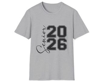 Camiseta de la promoción de 2026 / Camiseta de graduación de la clase de 2026