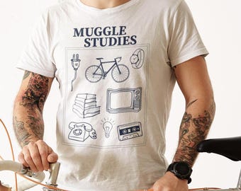 Muggle Studies Shirt- Wizard School Class Tee