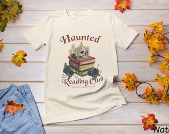 Camiseta del Club de Lectura Embrujada - Camiseta gótica para amantes de los libros