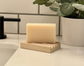 White Tea and Ginger Scented Natural Hand or Body Soap Bar 4.8oz