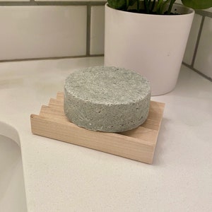 Champú en barra con aroma a sal marina y musgo marino