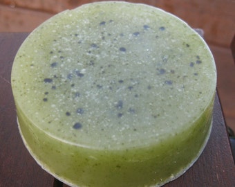 Spirulina  and Kaolin Clay Moisturizing Shaving Soap