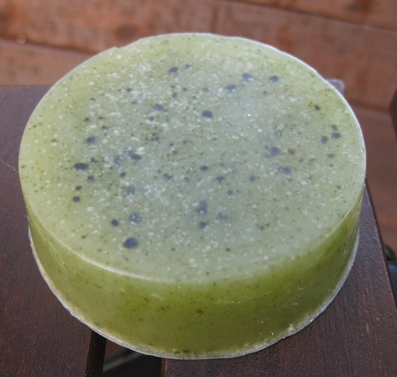 Spirulina  and Kaolin Clay Moisturizing Shaving Soap