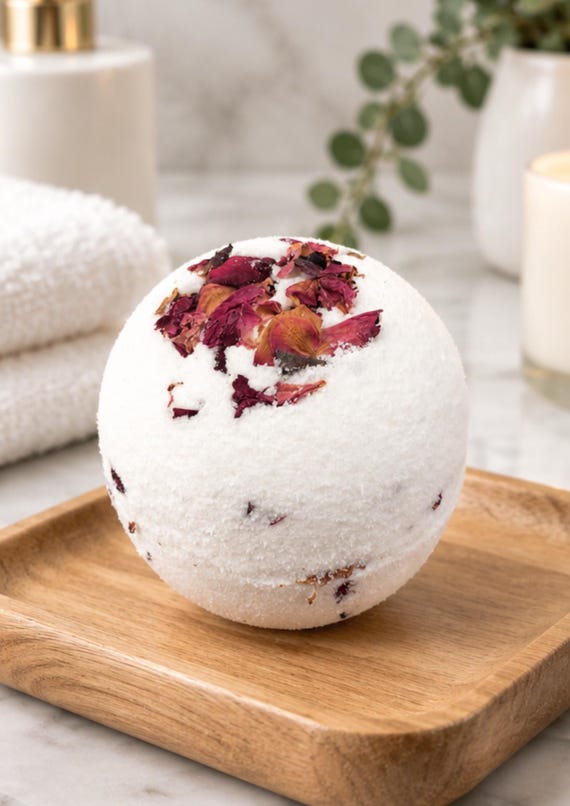Wild Rose Bath Bomb Fizzy