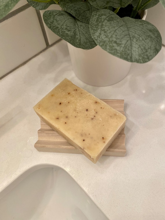 Cinnamon Latte Scented Natural Hand or Body Soap Bar 4.8oz