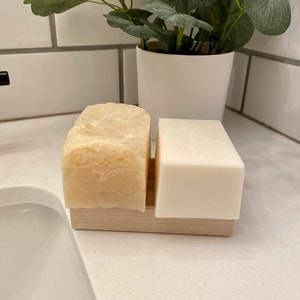 Natual Solid Shampoo and Conditioner Bar Set image 2