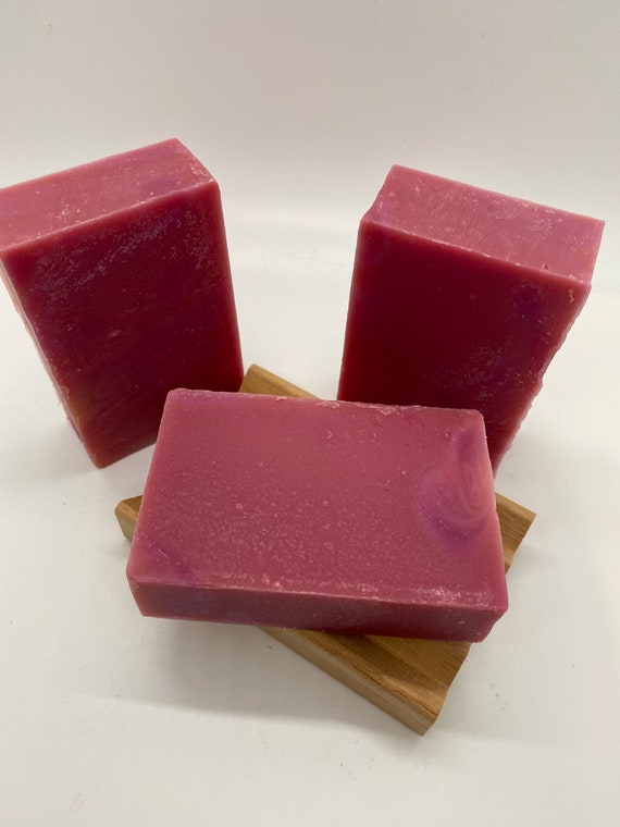 Candy Apple Scented Natural Hand or Body Soap Bar 4.8oz