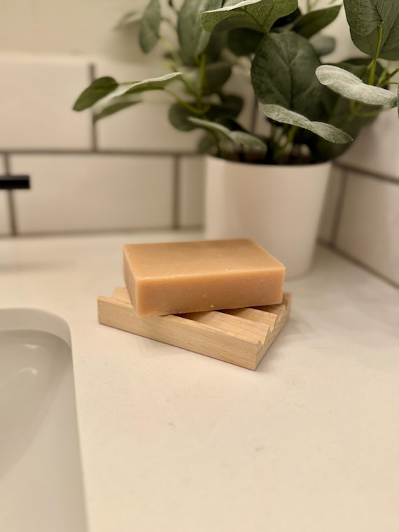 Sandalwood Scented Natural Hand or Body Soap Bar 4.8oz
