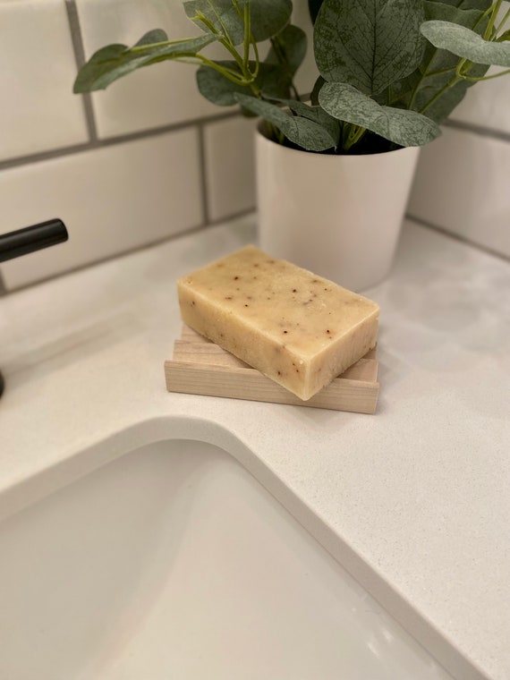 Cinnamon Latte Scented Natural Hand or Body Soap Bar 4.8oz