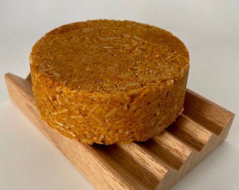 Wildrose duftende Hagebutte und Holunder Shampoo Bar - Stärke und schützende Haarpflege
