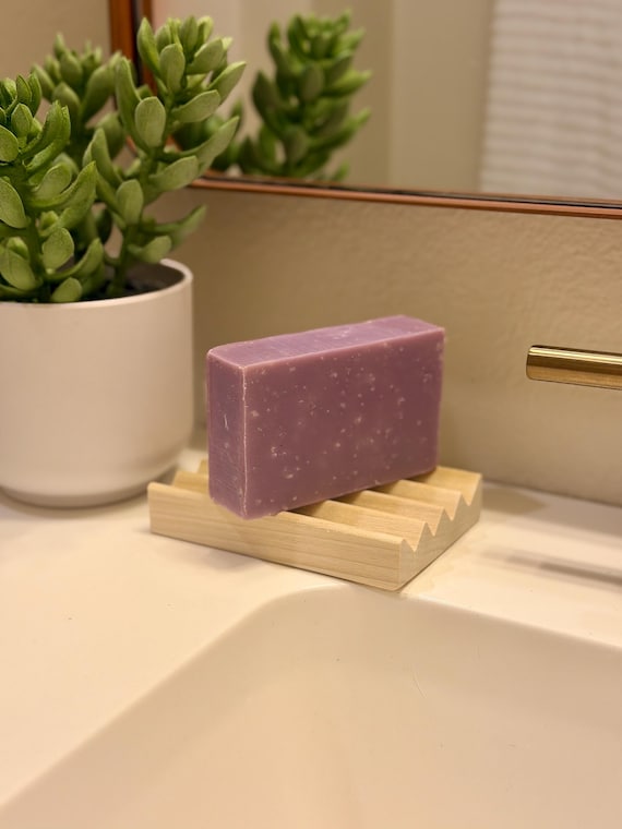 Lavender & Oakmoss Soap Natural Hand or Body Soap Bar 4.8oz