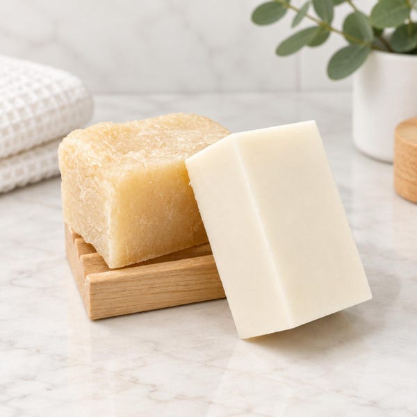 Natural Shampoo & Conditioner Bar Set | Plastic-Free Hair Care | Vegan Solid Bars | Eco-Friendly Gift
