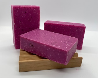 Rose City Scented Natural Hand or Body Soap Bar 4.8oz