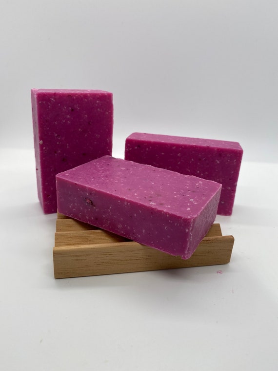 Rose City Scented Natural Hand or Body Soap Bar 4.8oz