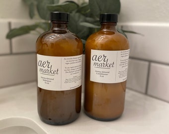 Daily Natural Shampoo and Conditioner Set - Select your scent - Sustainable Recylced Packaging