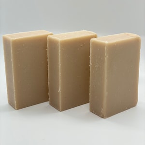 Almond Coconut Scented Natural Hand or Body Soap Bar 4.8oz
