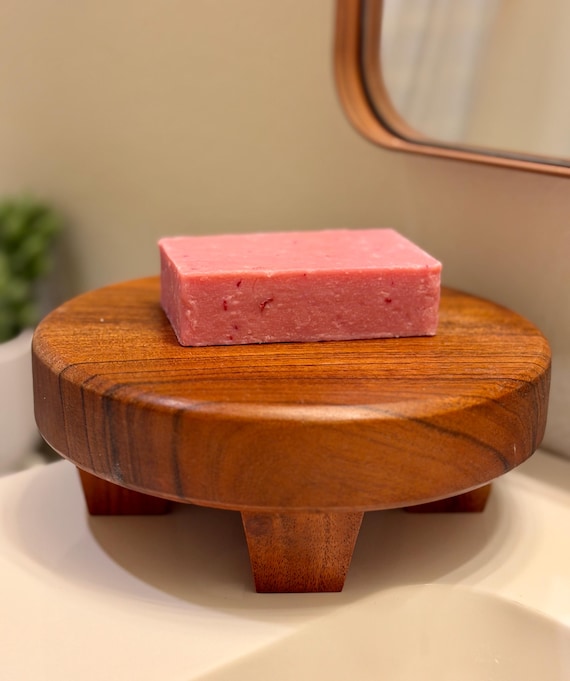 Pink Lemonade Scented Natural Hand or Body Soap Bar 4.8oz