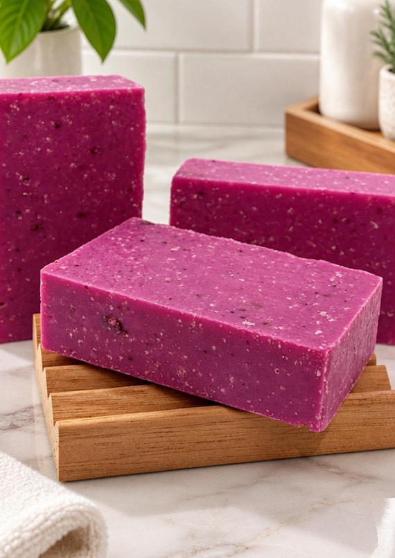 Rose City Scented Natural Hand or Body Soap Bar 4.8oz
