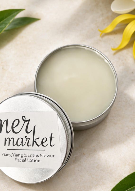 Ylang Ylang and Lotus Flower Facial Lotion 2oz