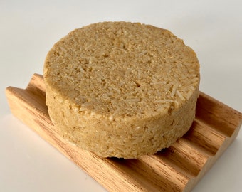 Lemongrass Scented Tumeric and Ginseng Shampoo Bar - Clarifying and Growth Hair Care