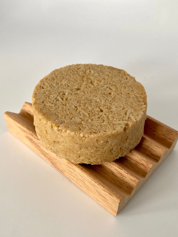 Lemongrass Scented Tumeric and Ginseng Shampoo Bar - Clarifying and Growth Hair Care