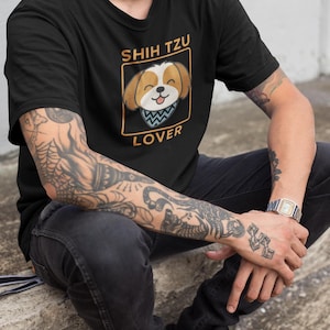 Shih Tzu Lover T-Shirt | Cute Dog Owner Gift & Pet Parent Apparel