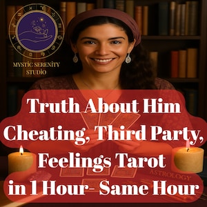 Truth About Him – Cheating, Third Party, Hidden Feelings Tarot | Same Hour Insight | Fast Psychic Reading Today - Fast Psychic Tarot Reading