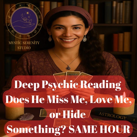 Deep Psychic Reading – Does He Miss Me, Love Me, or Hide Something? | Fast & Honest Insight | SAME HOUR Delivery - Psychic Reading Same Hour