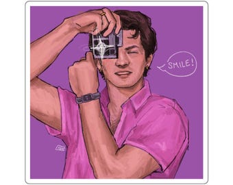 Smile! Falsettos Sticker