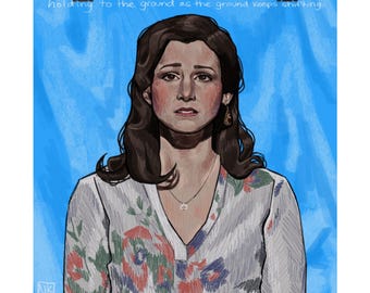 Holding to the Ground Falsettos Print
