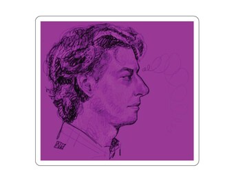 Marvin Profile Falsettos Sticker