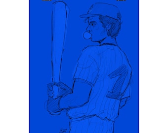 Baseball Whizzer Falsettos Print