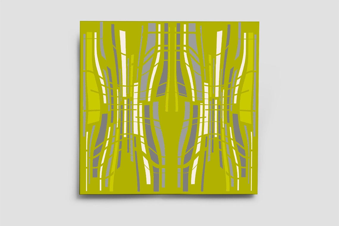 Mid Century Modern Wallpaper Modern Wallpaper Retro Etsy