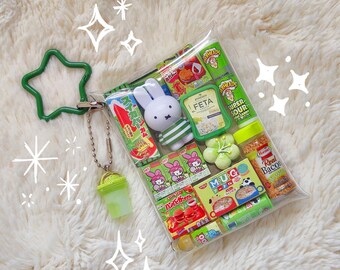 Miffy / Portachiavi con ciondolo a forma di snack giapponese in miniatura / Portachiavi con ciondolo a forma di animale Kawaii Gacha Gashapon / Heisei Retro / Coniglio Coniglietto